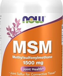 NOW Supplements, MSM (Methylsulfonylmethane) 1,500 mg, Supports Healthy Cartilage*, Joint Health*, 200 Tablets