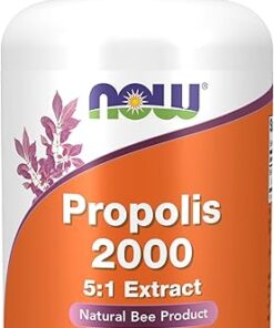 NOW Supplements, Propolis 2,000 (Bee Propolis), 5:1 Extract, Natural Bee Product, 90 Softgels