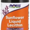 NOW Supplements, Sunflower Lecithin with naturally occurring Phosphatidyl Choline and Other Phosphatides, Liquid, 16-Ounce