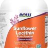 NOW Supplements, Sunflower Lecithin with naturally occurring Phosphatidyl Choline and Other Phosphatides, Powder, 1-Pound