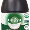 Nutiva Organic MCT Oil, 1 gallon, Unflavored for Coffee, Non-GMO made from Organic Coconuts, Keto Friendly, Best Oil Wellness Ketosis Supplement, 14g of C8 & C10 per serving