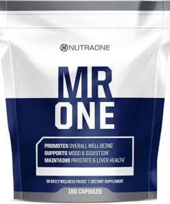 NutraOne MrOne Daily Vitamin Packs for Men Men’s Daily Vitamins and Supplements Regimen (30 Day Supply)