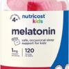 Nutricost Kids Melatonin Gummies 1mg, 120 Gummies, Strawberry Flavored