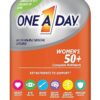 One A Day Women’s 50+ Multivitamins Tablet, Multivitamin for Women with Vitamin A, C, D, E and Zinc for Immune Health Support*, Calcium & more, 200 Count