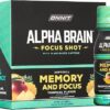 Onnit Alpha BRAIN Focus Energy Shot Supplement - Energy, Focus, Mood, Stress, Brain Booster Drink - Tropical (2.5 fl oz, 6 ct)