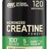 Optimum Nutrition Micronized Creatine Monohydrate Powder, Unflavored, Keto Friendly, 120 Servings (Packaging May Vary)