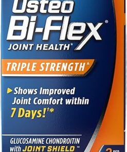 Osteo Bi-Flex Triple Strength(5), Glucosamine Chondroitin with Vitamin C Joint Health Supplement, Coated Tablets, 40 Count