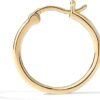 PAVOI 14K Gold Plated 925 Sterling Silver Post Lightweight Hoops | 20mm - 30mm Earring | Gold Hoop Earrings for Women