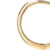 PAVOI 14K Gold Plated Sterling Silver Post Huggie Earrings | Small Hoop Earrings |Gold Earrings for Women