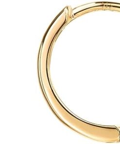 PAVOI 14K Gold Plated Sterling Silver Post Huggie Earrings | Small Hoop Earrings |Gold Earrings for Women