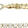 PAVOI 14K Gold Plated Tennis Anklets for Women | Tennis Ankle Bracelet for Women