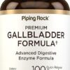 Piping Rock Gallbladder Formula | 100 Capsules | Advanced Digestive Enzyme Complete Formula for Men & Women | Non-GMO & Gluten Free Supplement