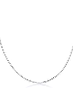 PORI JEWELERS 925 Sterling Silver 1.5MM Magic 8 Sided Italian Snake Chain - Women - Made In Italy