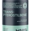 Potent Trans-Pterostilbene - 200mg, 180 Vegan Capsules - Antioxidant Supplement - Gluten, Soy & Dairy Free