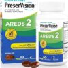 PreserVision AREDS 2 Eye Vitamin & Mineral Supplement, Contains Lutein, Vitamin C, Zeaxanthin, Zinc & Vitamin E, 60 Minigels (Packaging May Vary)