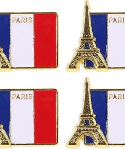 PRETYZOOM 4pcs Country Enamel Pins Dubai Flag Lapel Pin Dubai Brooch Metal Patriotic Badge Dubai Souvenir for Kids Adults Hat Bag Decor Mixed Style