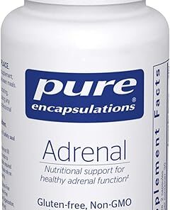 Pure Encapsulations Adrenal | Supplement to Support Healthy Cortisol Levels, Fatigue, Stress Moderation, and Adrenal Gland Function* | 60 Capsules