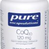 Pure Encapsulations CoQ10 120 mg - Coenzyme Q10 Supplement for Heart Health, Energy, Antioxidants, Brain & Memory Health - Cellular Health, Cognition & Cardiovascular Support* -...