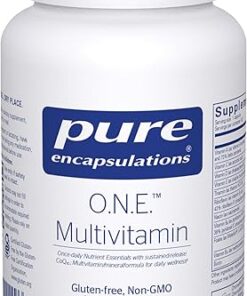 Pure Encapsulations O.N.E. Multivitamin - Once Daily Multivitamin with Antioxidant Complex Metafolin, CoQ10, and Lutein to Support Vision, Cognitive Function, and Cellular...