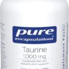 Pure Encapsulations Taurine 1,000 mg - Supports Heart Health & Detox - Essential Amino Acid - Liver & Gallbladder Health* - Vegan & Gluten Free - 120 Capsules