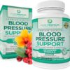 PurePremium Blood Pressure Supplements with Hawthorn Berry, Hibiscus - Nitric Oxide for Normal Blood Pressure Support with Vitamin B12 - Garlic Supplements for Normal Nitric...