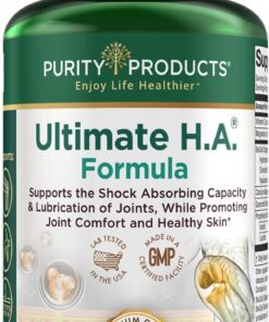 Purity Products Ultimate H.A. Formula - Clinically Studied BioCell Collagen - Dynamic Hyaluronic Acid Support for The Joints and Skin - 90 Count - from