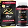 Qunol CoQ10 200mg Softgels, Ultra CoQ10 - Ultra High Absorption Coenzyme Q10 Supplements - Antioxidant Supplement for Vascular and Heart Health & Energy Production - 2 Month...