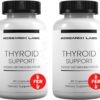 Research Labs Thyroid Support + Iodine Supplement - Energy, Metabolism, Focus (60 Capsules) - 2 Pack. Supports Proper Hormone Levels for Overall Well-being. Made in USA.