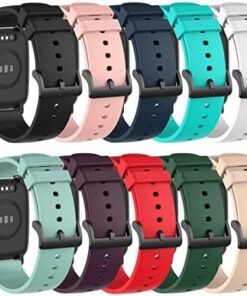 RuenTech 22mm Bands Compatible for Fitpolo IDW13/WMK IDW13/Amzhero IDW13/Faweio IDW13/Konitee IDW13/Gydom IDW13/TOOBUR IDW13/VRPEFITI DW13 Smart Watch, Silicone Straps...