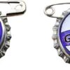 Set of 2 Replica ELLIE BADGE GRAPE SODA BOTTLECAP PIN! "UP" & Sticker Gift Bags Broach Costume Jewelry Badge Pin