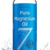 Seven Minerals, Pure Magnesium Oil Spray - Big 12 fl oz (Lasts 9 Months) - USP Grade Magnesium Spray, No Unhealthy Trace Minerals - from Ancient Underground Permian Seabed in...