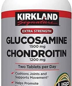 Signature Extra Strength Glucosamine 1500mg/Chondroitin 1200mg Sulfate - 220 Tabletss (Pack of 1)