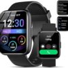 Smart Watch for Men Women - Answer/Make Calls/Quick Reply/AI Voice Assistant, 1.83" for Android iPhone Samsung Compatible IP68 Smartwatch Blood Oxygen Heart Rate Fitness Tracker...