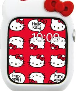 Sonix x Sanrio Apple Watch Cover | Bumper Case for Apple Watch | Protective Silicone Cover | Fits 38mm/40mm/41mm | Hello Kitty - White