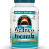 Source Naturals Wellness Formula Bio-Aligned Vitamins & Herbal Defense for Immune System Support - Dietary Supplement & Immunity Booster - 60 Capsules