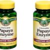 Spring Valley Papaya Enzyme, 180 Chewable Tablets (2 Pack)