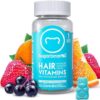 SugarbearPRO Hair Vitamin Extra Strength 6000mcg Biotin, Longer-Looking Hair Gummy for Women & Men,B12, MSM, Inositol, Omega 3, Elderberry, Growth, USA Patent Design, Kosher...