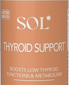 Thyroid Support Supplement - Advanced Thyroid Health Support, Metabolism Booster, Mental Clarity - Ashwagandha, Ginger, Adaptogens, Magnolia Bark, Turmeric Blend - 60 Veggie...