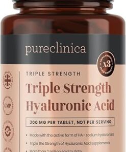 Triple Strength Hyaluronic Acid 300mg x 180 tablets (6 months supply). 300% stronger