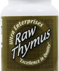 Ultra Glandulars Raw Thymus Tablets, 200 Mg, 60 Count