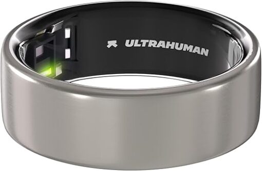 Ultrahuman Ring AIR-Smart Ring Health Tracker, Size First with Ultrahuman Sizing Kit,Sleep Tracker,Smart Ring for Men/Women,Fitness Tracker(Size 11)