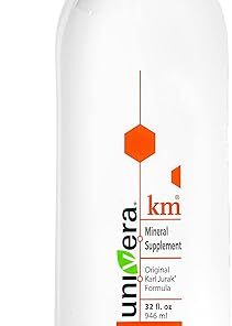 Univera km, Liquid Potassium Supports, Mineral supplement - 32 fl oz (1PK), Body's pH blood balance, Original Karl Jurak fomula, Earthy taste (30-day supply)