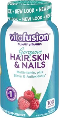 Vitafusion Gorgeous Hair Skin Nails Gummies: Radiant Beauty Boost