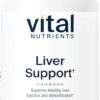 Vital Nutrients Liver Support Milk Thistle and Curcumin | Vegan Supplement | Herbal Combination to Support Healthy Liver Function* | Gluten, Dairy and Soy Free | 120 Capsules