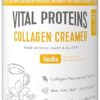 Vital Proteins Collagen Coffee Creamer, Non-dairy & Low Sugar Powder with Collagen Peptides Supplement - Supporting Healthy Hair, Skin, Nails with Energy-Boosting MCTs - Vanilla...