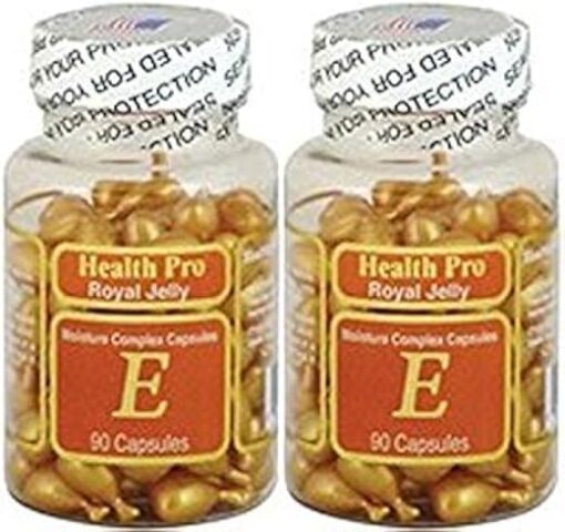 Vitamin E Skin Oil Royal Jelly, 90 Softgels (Pack of 2)