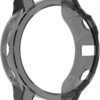 Watch Protector for Garmin Fenix 6s TPU Half Coverage Smart Watch Protevtice Case (Black) (Color : Black)