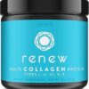 WellPath Renew Collagen for Women – Multi Collagen Peptides Protein Powder | Hydrolyzed Grassfed Bovine, Marine, & Chicken Collagen Peptides Supplement | Type I, II, III, V, and...