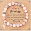 "You're Flamazing Flamingo Bracelet Gifts For Women Teen Girls