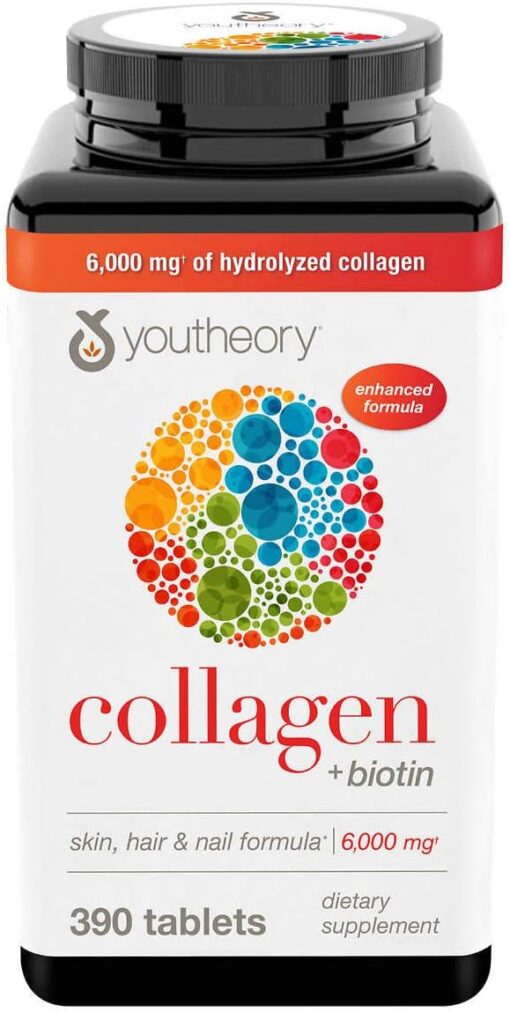 youtheory Collagen Advanced Formula 1, 2 and 3, (390 Tablets ) kg2sgk23